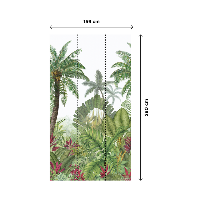 Papier peint panoramique L MARGARITA 159 x 280 cm