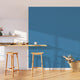 Papier peint intissé Calico Bleu nuit Lisse