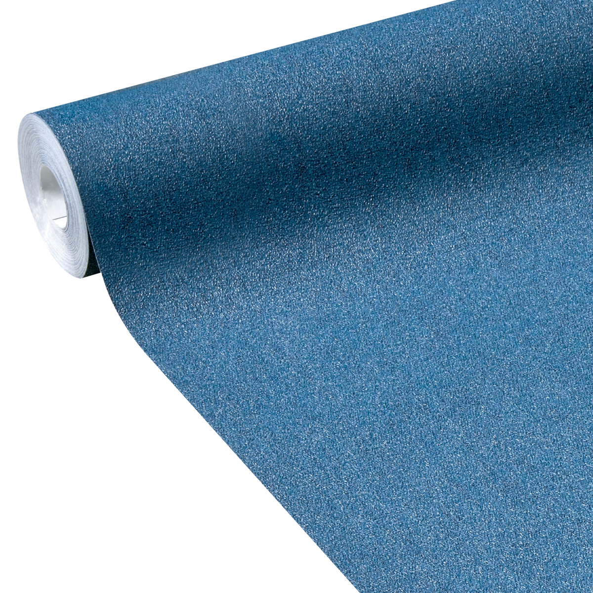 Papier peint intissé Calico Bleu nuit Lisse