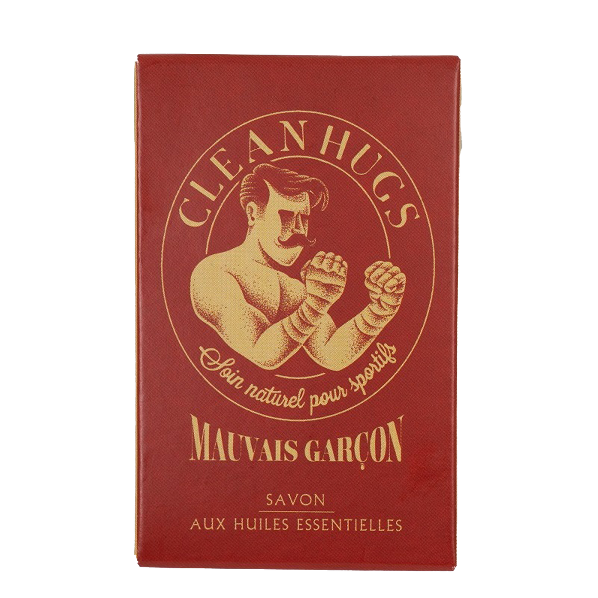 CLEAN HUGS Soin corps homme Mauvais garcon Rouge 100G