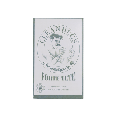 CLEAN HUGS Shampoing homme Forte tete Blanc 100G
