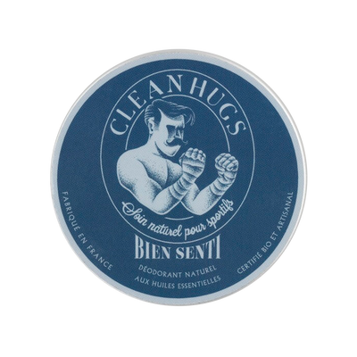 CLEAN HUGS Soin corps homme Bien senti Bleu 30ML