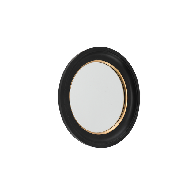 Miroir sorcière ALIZEE noir et or