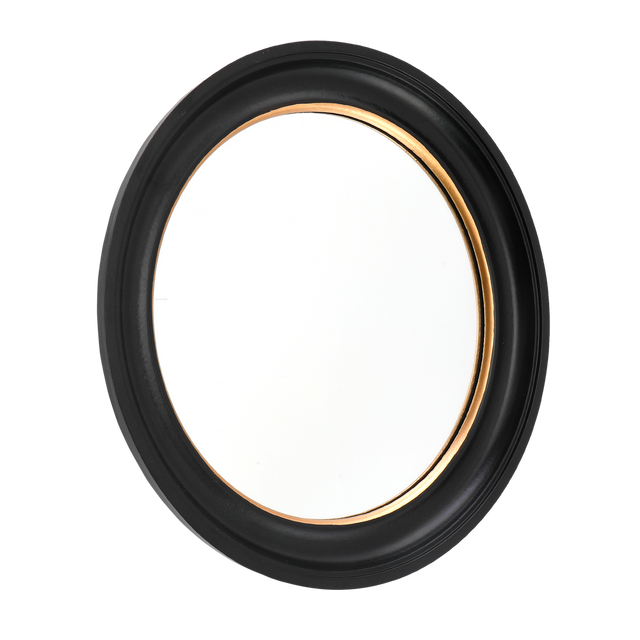 Miroir sorcière ALIZEE noir et or