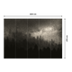 4MURS Papier peint panoramique XL Milky way Anthracite Mat
