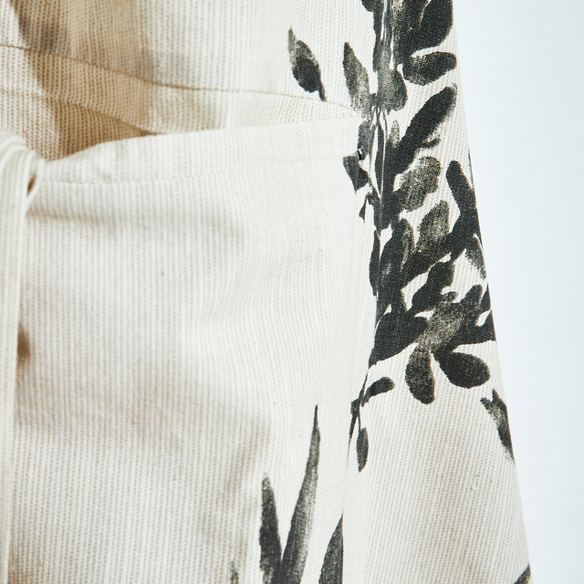 WINKLER Tablier ISAM coloris blanc/kaki