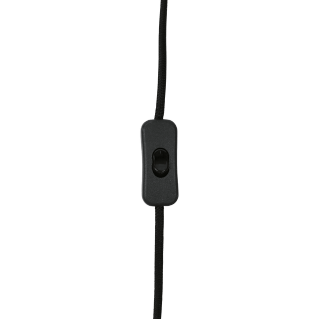 Sema Décoration Kit suspension plafond CABLE ELECTRIQUE LAMPE PLAKA noir
