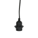 SEMA DÉCORATION Kit suspension plafond Cable electrique lampe plaka Noir