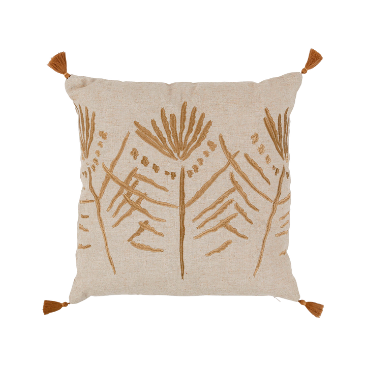 Housse de coussin Ylia Beige/bronze