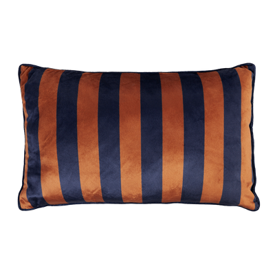 Coussin Berry Bleu/tabac