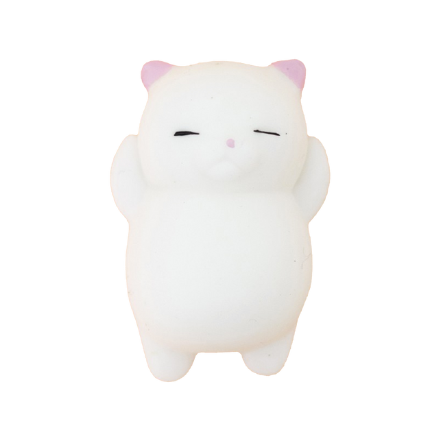 La Petite Epicerie Anti-stress MINI SQUISHY CHAT BLANC