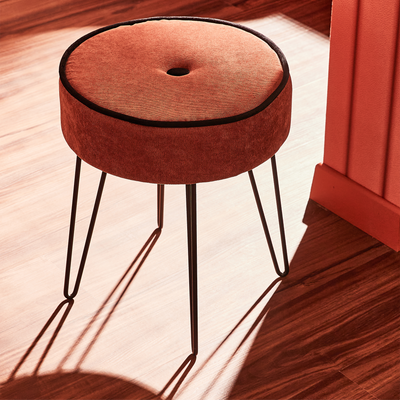 OSTARIA Tabouret Costa Terracotta 1 place
