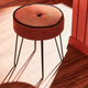 OSTARIA Tabouret Costa Terracotta 1 place
