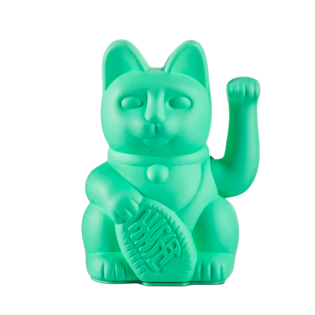 Donkey Figurine LUCKY CAT coloris mint
