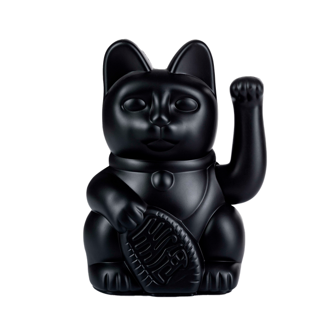Donkey Figurine LUCKY CAT coloris noir