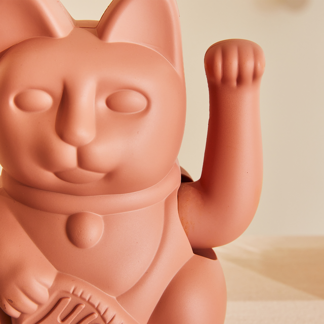 Donkey Figurine LUCKY CAT coloris blush