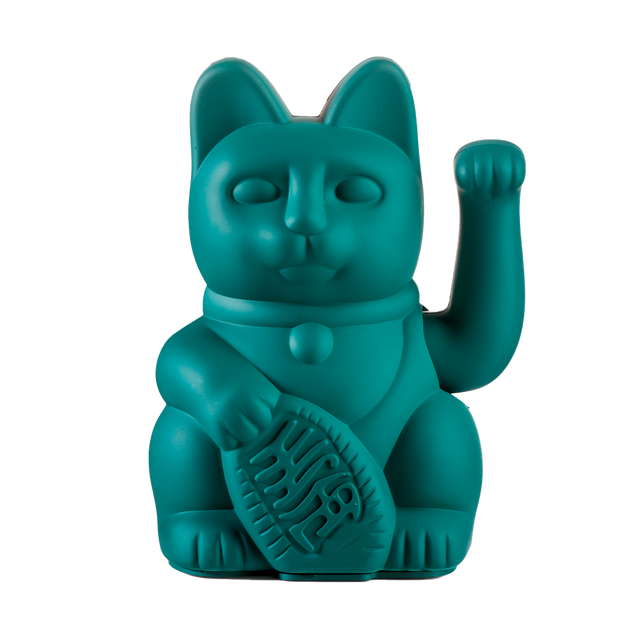 Donkey Figurine LUCKY CAT coloris deep green