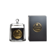 OPJET Bougie parfumée Feu de bois Transparent, noir et doré