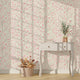 Papier peint intissé Tokyo blossom x metropolitan stories Écru
