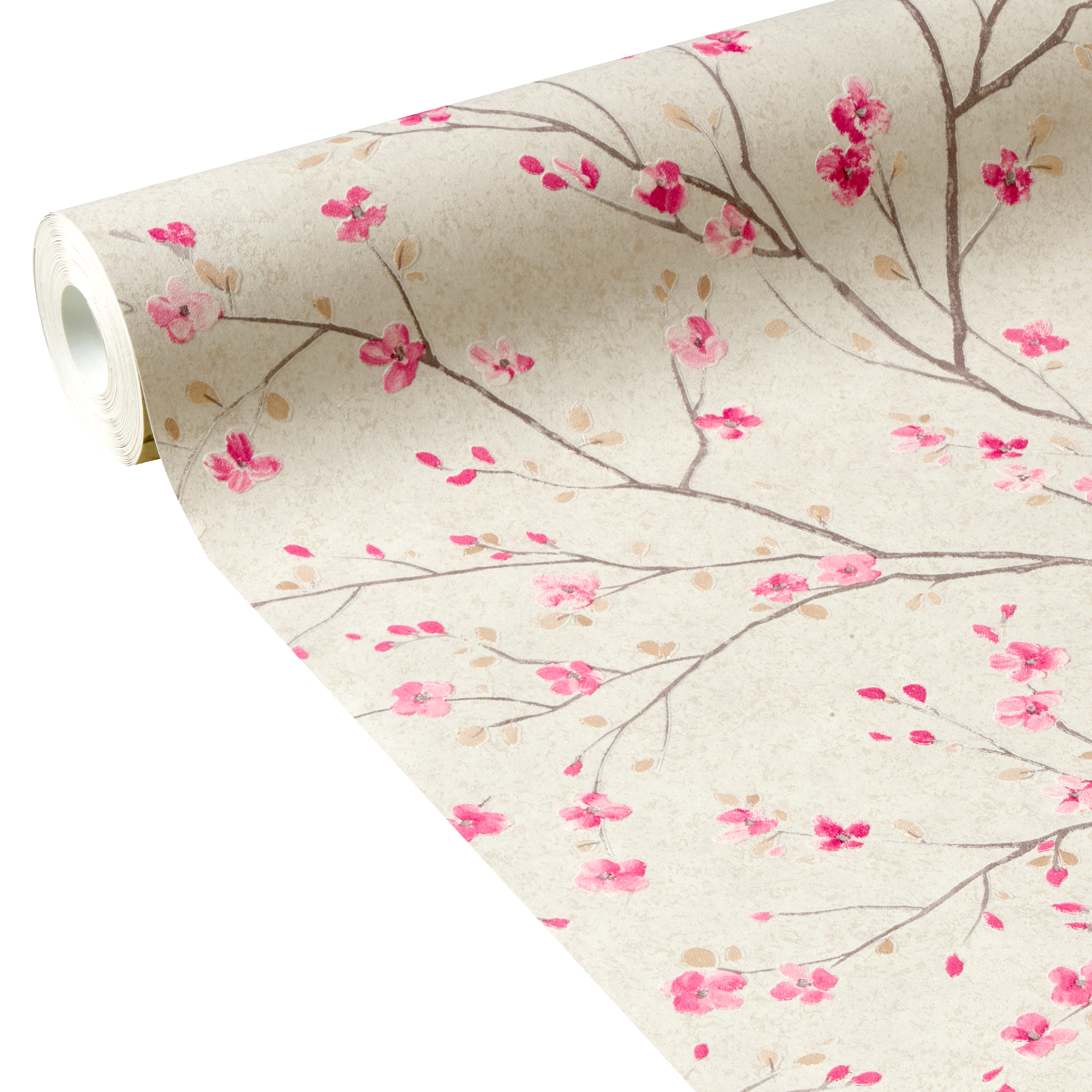 Papier peint intissé TOKYO BLOSSOM X METROPOLITAN STORIES écru