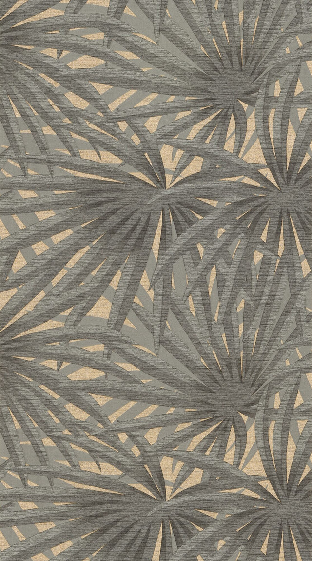 Papier peint intissé SHAÏNA coloris gris chaud