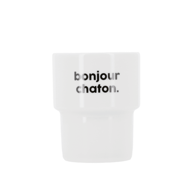 Félicie aussi Gobelet BONJOUR CHATON