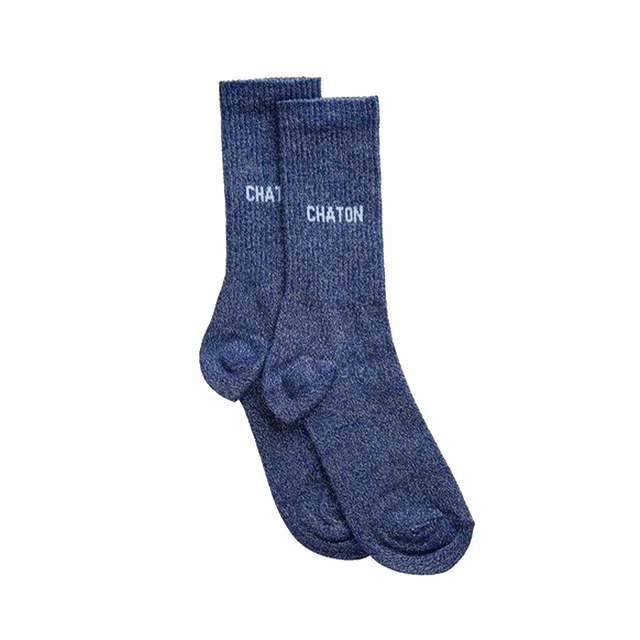 Félicie aussi Chaussettes CHATON PAILLETTES 36/40 bleu