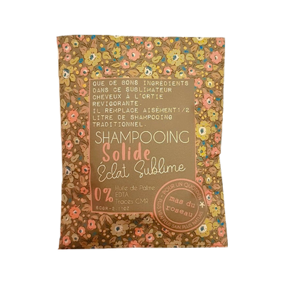 MAS DU ROSEAU Shampoing solide Eclat sublime Brun 80G