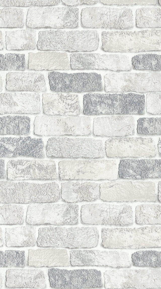 Papier peint intissé ATLANTA coloris gris perle