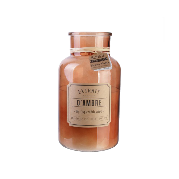 Bougie parfumée Apothicaire xl Orange Ambre 1600G