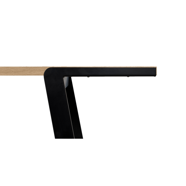 Tema Home Table de salle à manger DRIFT noir 180 x 91 cm
