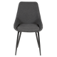 ZAGO Chaise Zelie Gris anthracite 1 place
