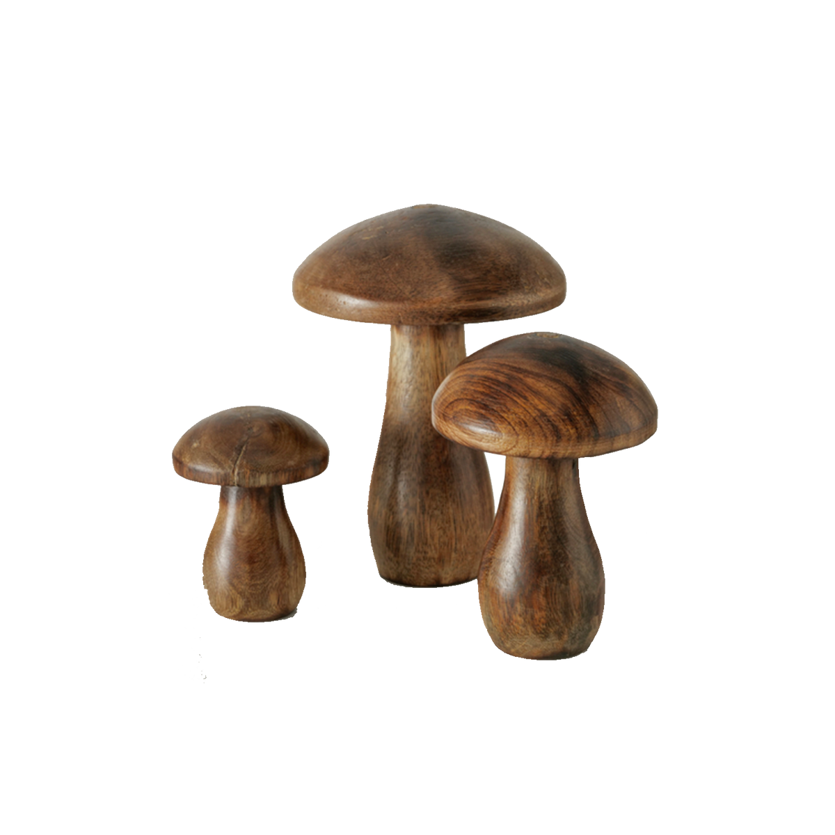 Figurine Pilz Bois