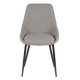 ZAGO Chaise Zelie Gris clair 1 place