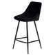ZAGO Tabouret de bar Vico Noir 1 place