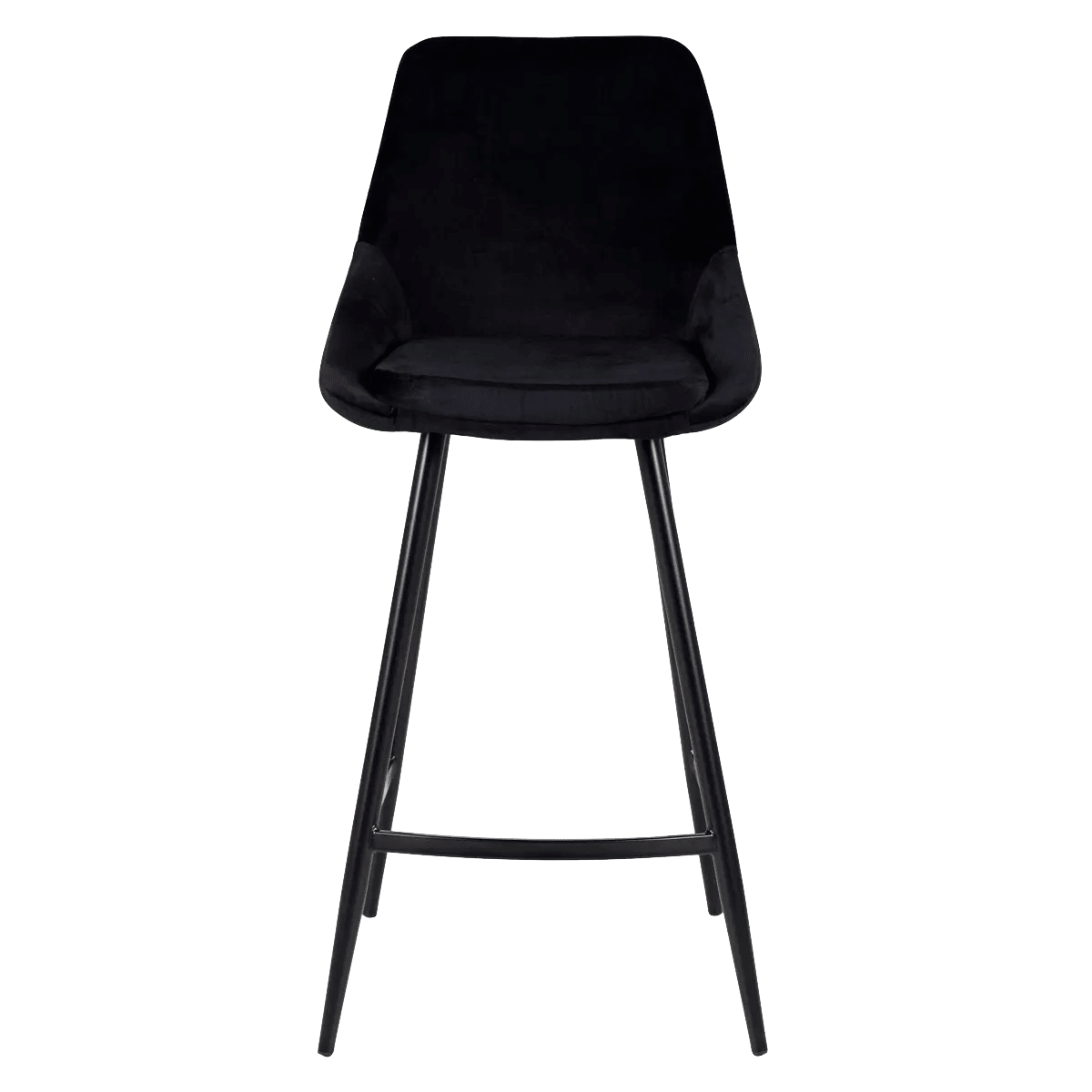 ZAGO Tabouret de bar Vico Noir 1 place