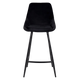 ZAGO Tabouret de bar Vico Noir 1 place