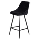 ZAGO Tabouret de plan de travail Clipa Noir 1 place