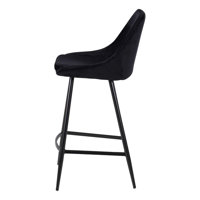 Zago Tabouret de plan de travail CLIPA coloris noir
