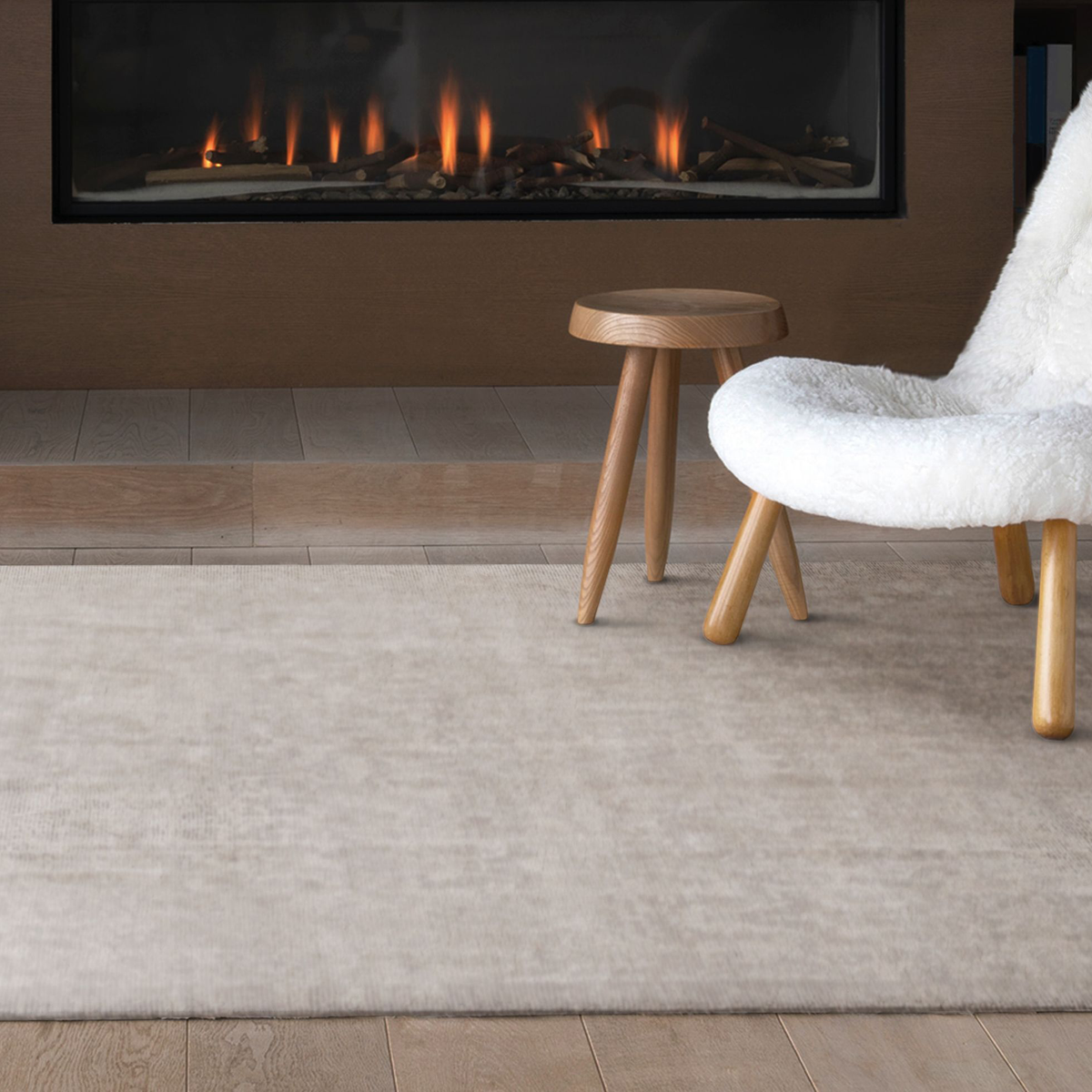Tapis Lewis Cream