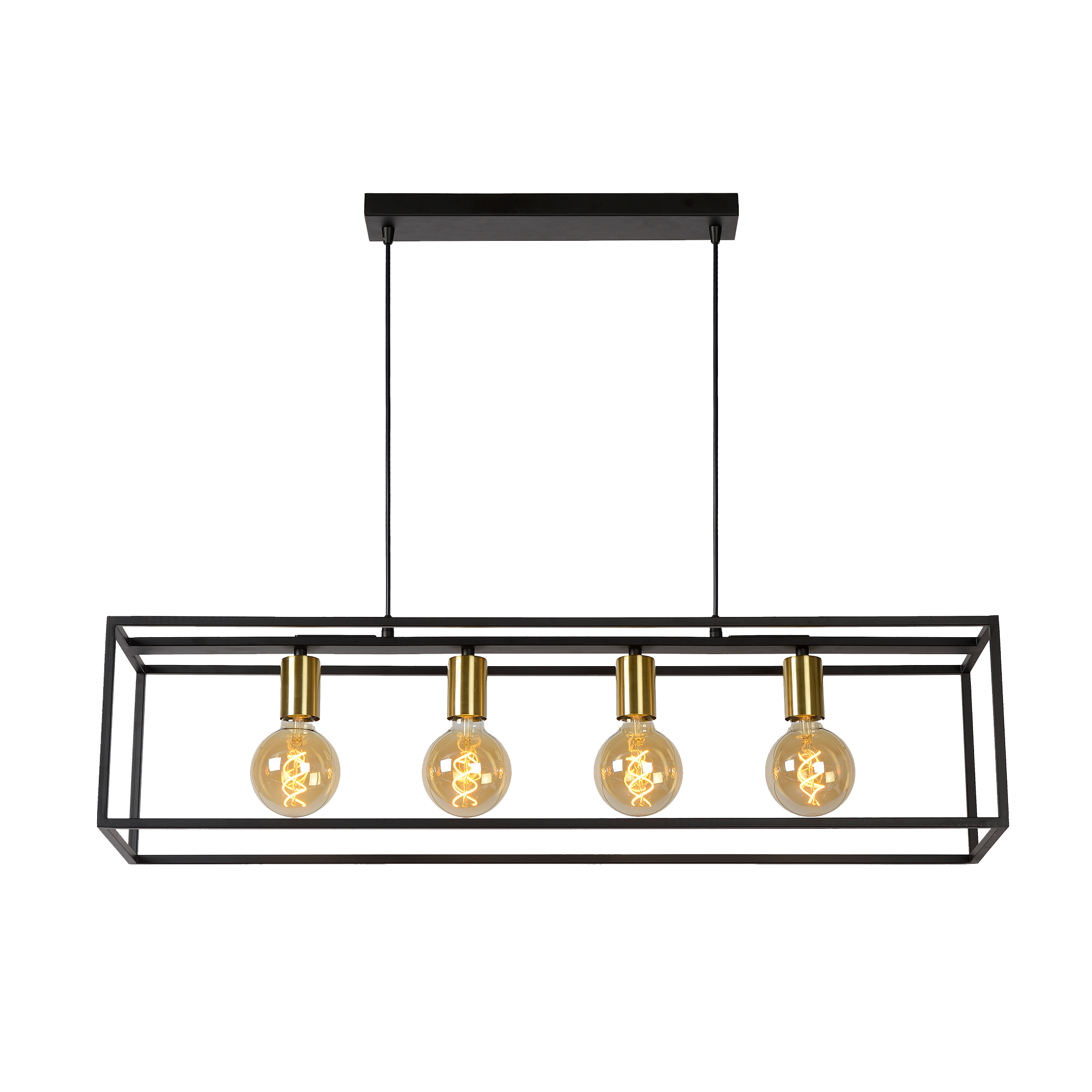 Suspension RUBEN coloris noir 22 x 92 cm