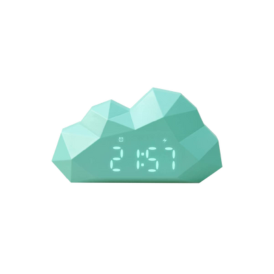 Réveil Mini cloudy Turquoise