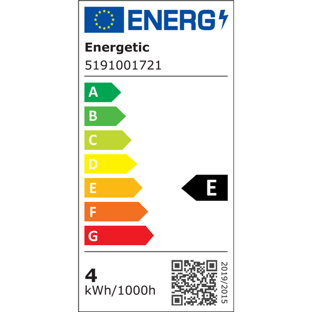 Ampoule LED MILKY 40W E27 LUMIÈRE FROIDE blanche 10 x 6 cm