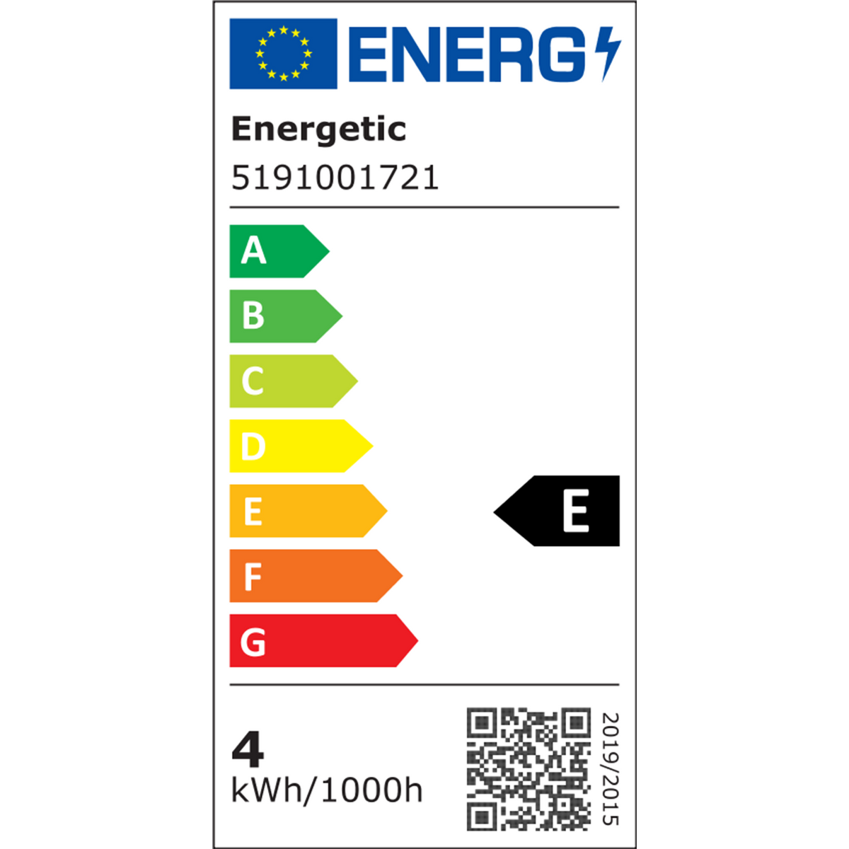 Ampoule Led milky 40w e27 lumière froide Blanche