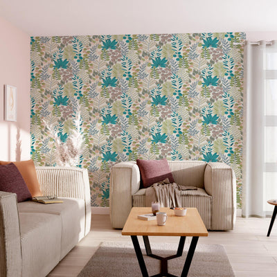 Papier peint intissé Johanna Multicolore