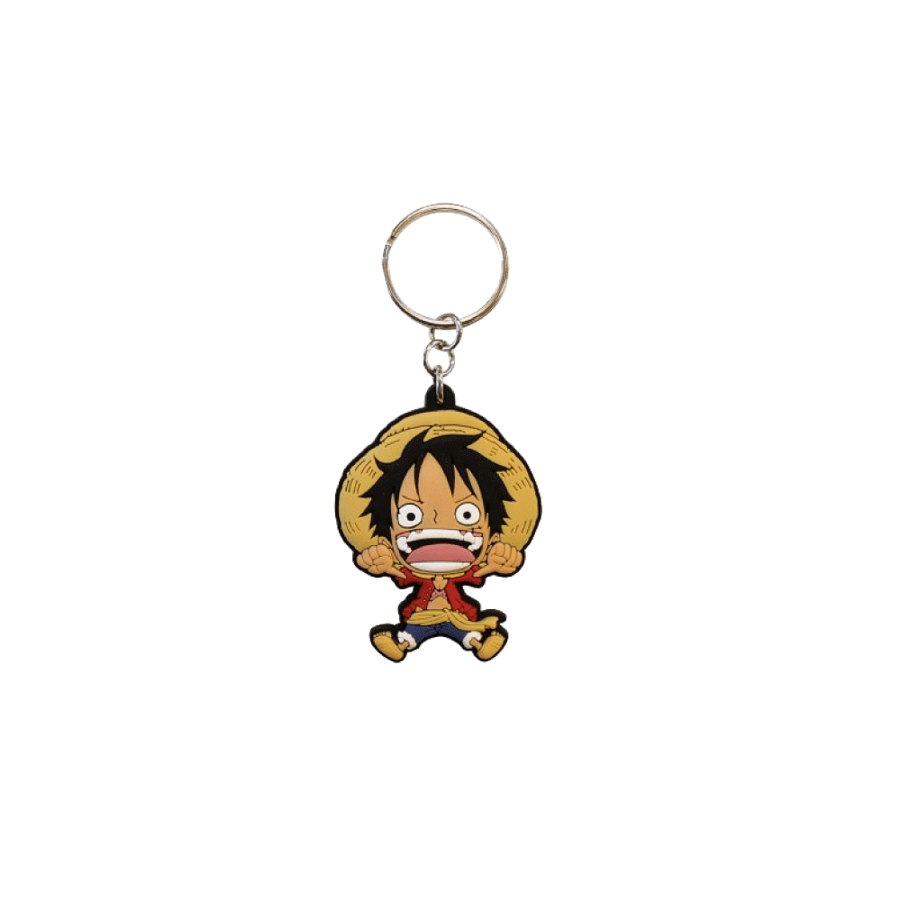 ABYSTYLE Porte-clés Luffy pvc Multicolore