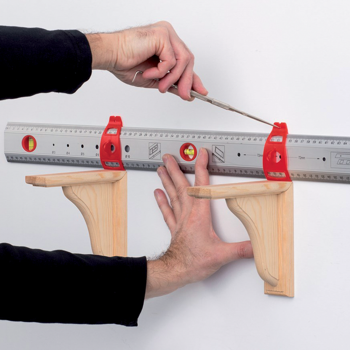 Règle de mesure et niveau 75 cm 