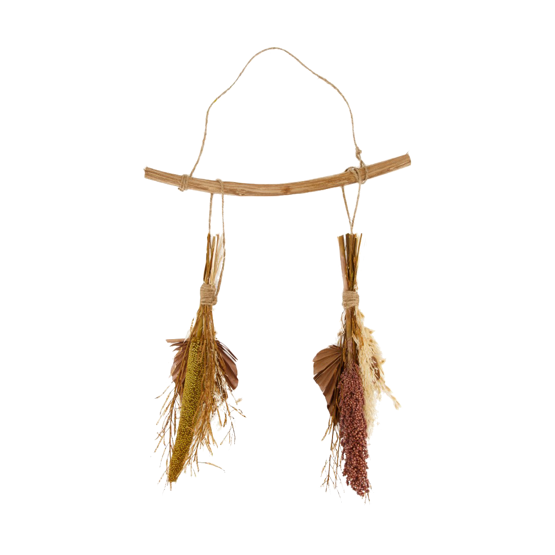 Bijou de mur Accra Brun