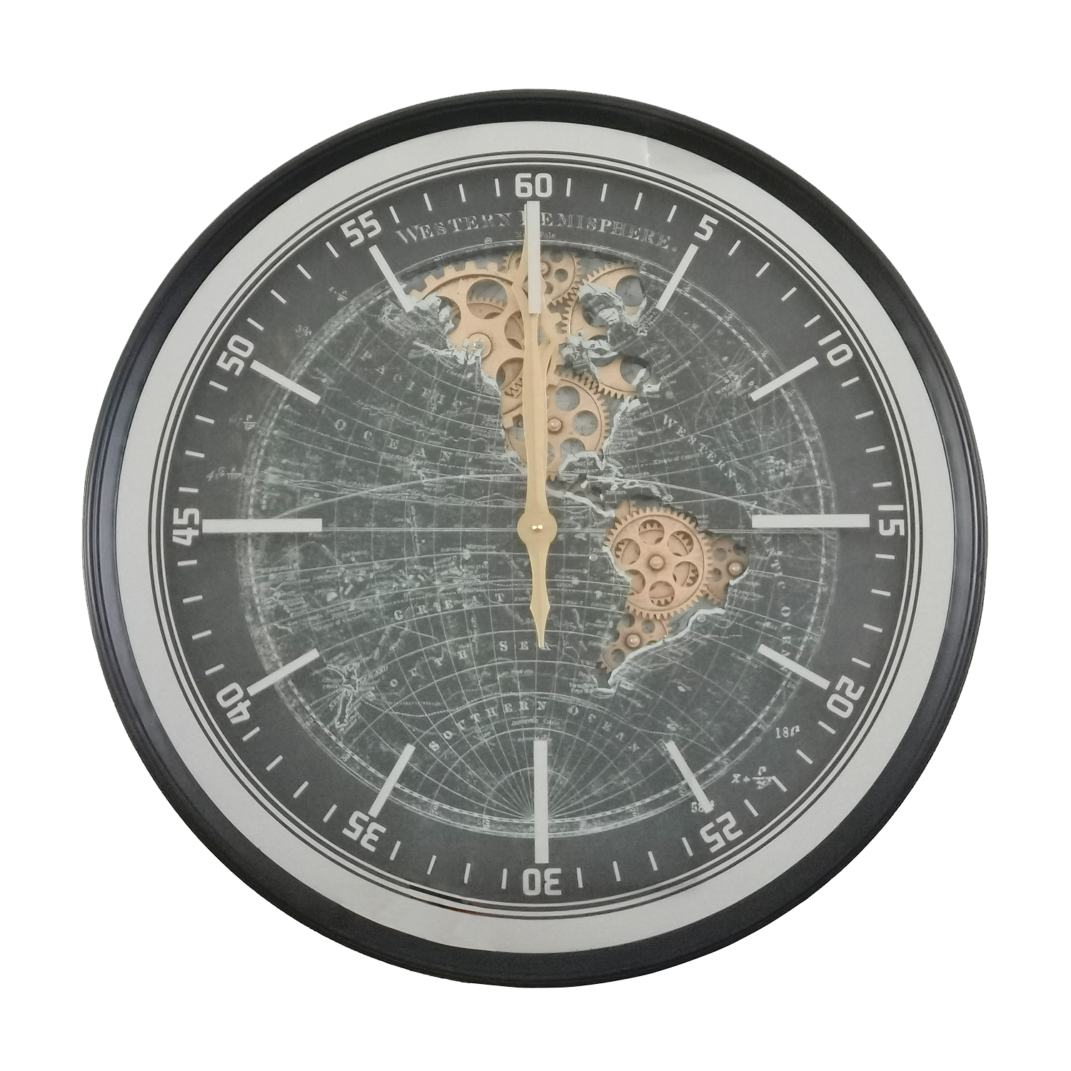 4MURS Horloge à rouage MAPPY coloris gris