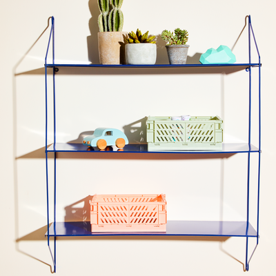 4MURS Etagère murale métallique Zoe Bleu